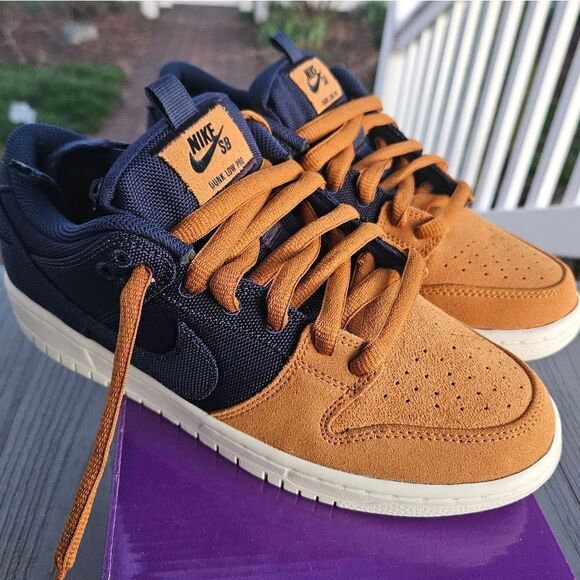 NIKE SB DUNK LOW PRO PRM 90's backpacks sneakers MENS 7 WOMENS 8.5 new in box - Picture 10 of 15